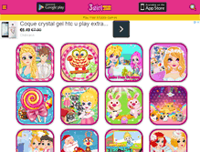 Tablet Screenshot of colordesigngames.com